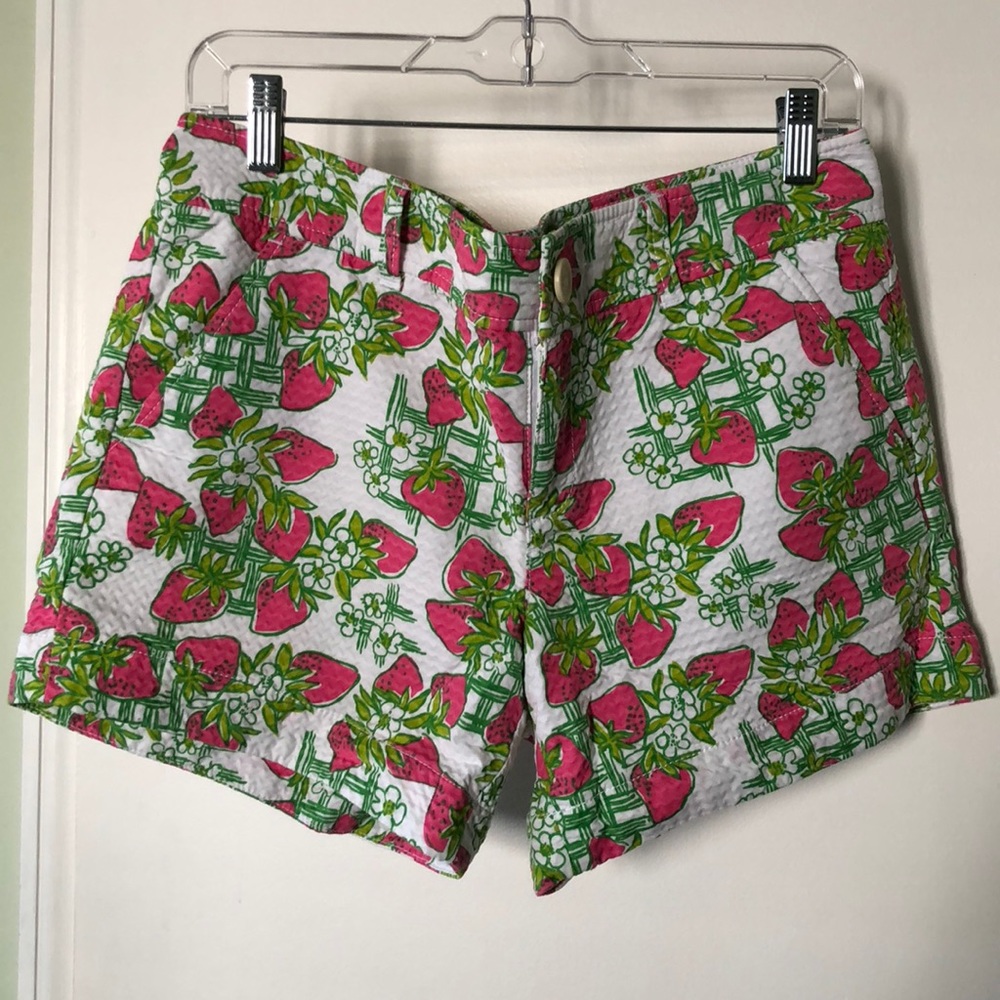Lily Pulitzer Strawberry Shorts